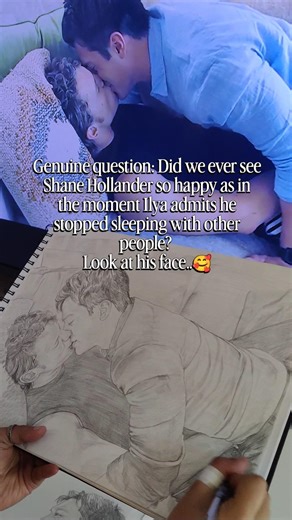 This scene has me going crazy every single time😭#heatedrivalry #shanehollander #ilyarozanov #fanart