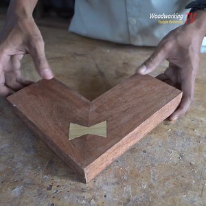 Amazing Wood Corner Joint Technique | Woodworking TV