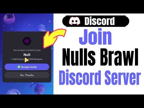 How to Join Nulls Brawl Discord Server on Mobile