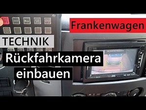 Wohnmobil Rückfahrkamera einbauen | Vom Rettungswagen zum Wohnmobil