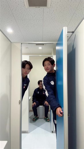 褒めれば伸びるタイプです。 #宮崎#トイレ界隈 #09 #fyp #寮生