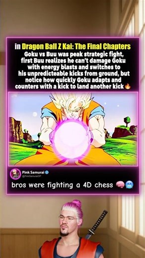 Goku vs Buu Was Strategically Peak in DBZ Kai: The Final Chapters