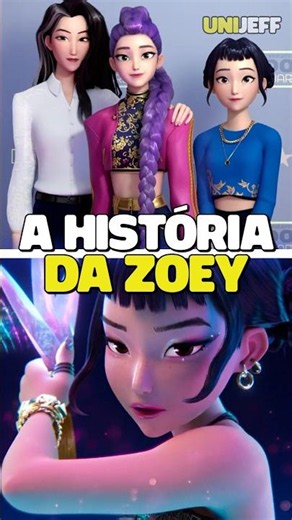 A história da Zoey em Guerreiras do K-pop #guerreirasdokpop