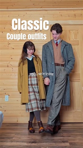 more retro couple outfits ✨