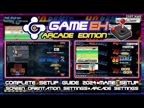 GameEx Arcade Edition tutorial + MAME Setup 2025 #gameex #emulator #frontend