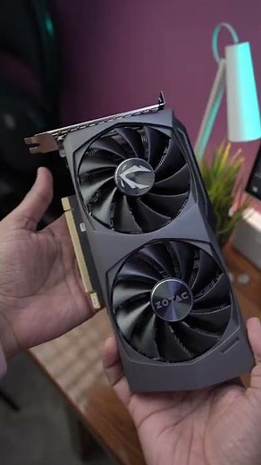 ZOTAC GeForce RTX 3060 Ti Twin Edge OC Unboxing and Installation in a Minute #Short