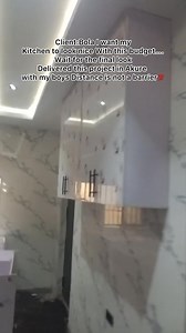 71K views · 3K reactions | Client:Bola I want my Kitchen to look nice With this budget….Wait for the final look @interior_design_by_bola Delivered this project in Akure with my boys Distance is not a barrierCall or Watapp us on this line(08105835242/07066060680) | Ojo Bolanle Mary | Facebook