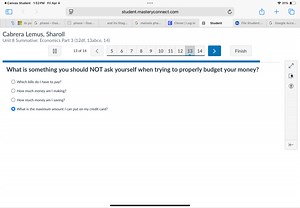 ¢ Canvas Student 1:52 PM Fri Apr 431%student.masteryconnect.c... | Filo