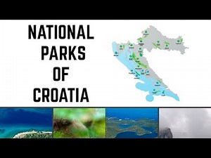 National and nature parks of Croatia