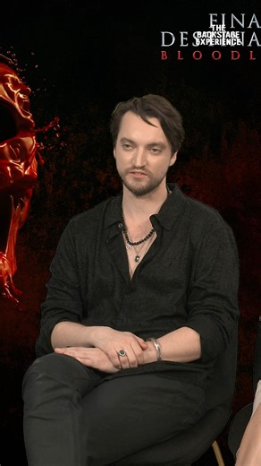 1.6K views · 18 reactions | Richard Harmon is a huge Final Destination fan! #finaldestinationbloodlinesmovie #richardharmon #interview | The Backstage Experience | Facebook