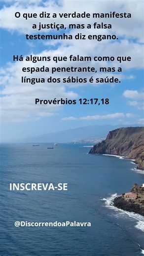 Provérbios 12:17,18