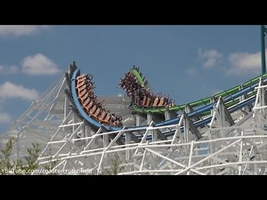 Twisted Colossus (Off-ride HD) Six Flags Magic Mountain