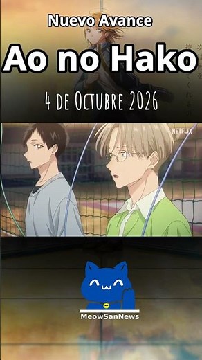 Ao no Hako (Blue Box) | Official Trailer #anime