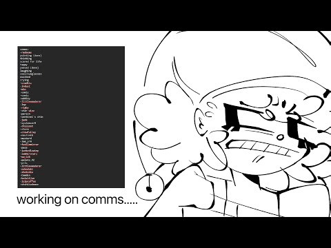 working on comms and testing out my phone streaming