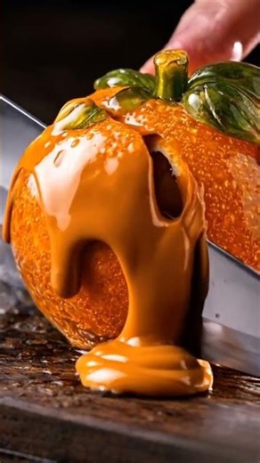 “When You Cut an Orange, Chocolate Starts to Melt”