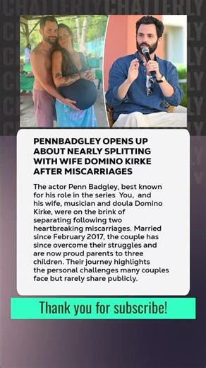 #PennBadgley Opens Up About Nearly Splitting with Wife Domino Kirke After Miscarriages