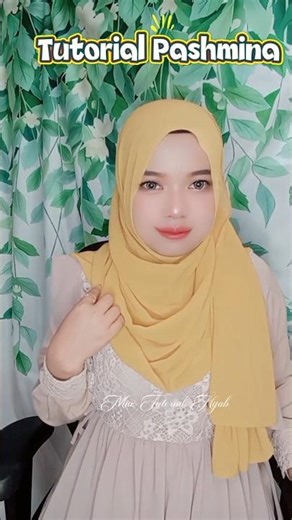 Tutorial Pashmina Simple #bmihongkong #tutorialpashmina #fypシ