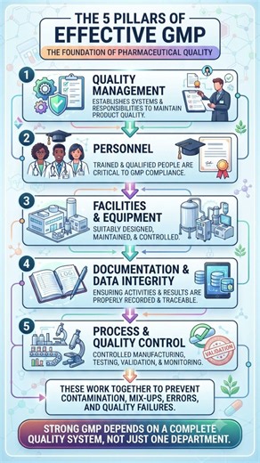 5 Essential Pillars of GMP Every Pharma Professional Should Know