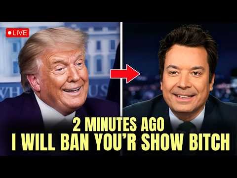 Trump ERUPTS After Jimmy Fallon BRUTALLY HUMILIATES Him on Live SHOW!