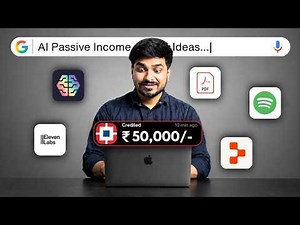 I Searched "AI Passive Income" To Earn ₹50,000/Month (Found Unique Ways)