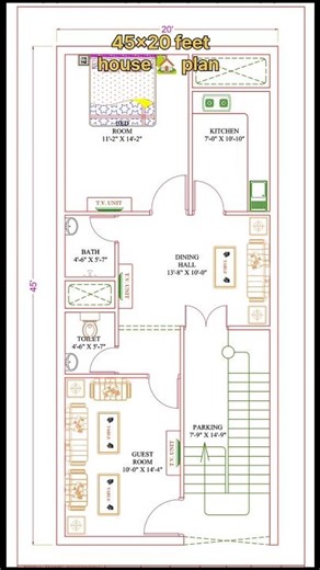 900Sqft Ghar ka naksha✅ design #shorts #piprohomes #housedesign