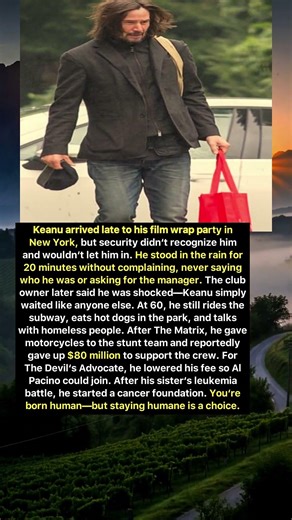 Keanu Reeves: Fame Never Changed Him