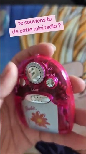 Te souviens tu de cette Mini Radio ? #nostalgie #generation90 #popculture #annees90 #90s