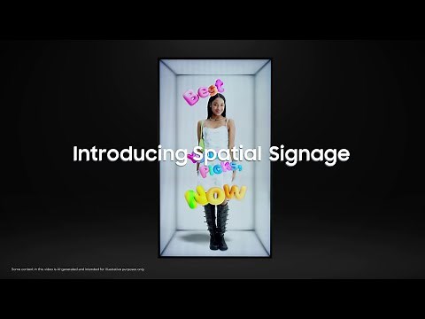 Introducing Spatial Signage | Samsung