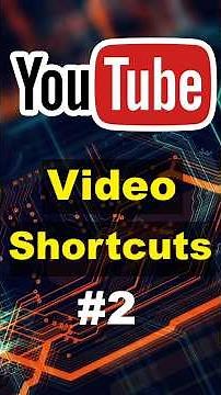 YouTube video shortcuts #youtube #youtubeshorts #keyboardshortcuts