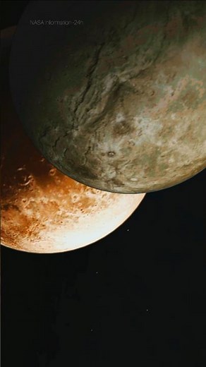 “Pluto’s Moon Caught in a Stunning Cosmic Dance!” #NASA #information #live