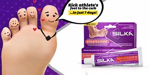 Silka Athletes Foot, Prescription Strength, Antifungal Cream, 1 oz
