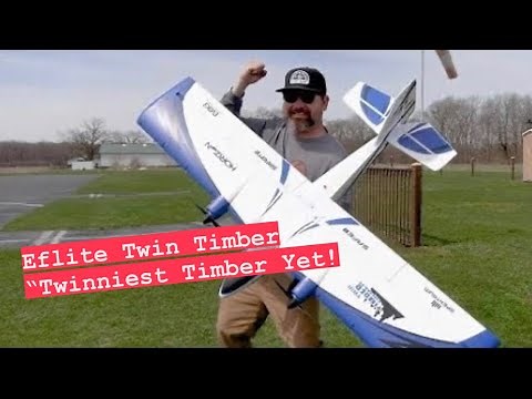 Twin Timber 1.6m BNF Basic with AS3X and SAFE Select