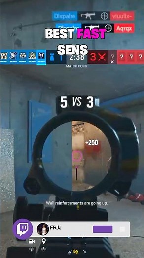 #1 BEST FAST SENS CONTROLLER CHAMP - Rainbow Six Siege X
