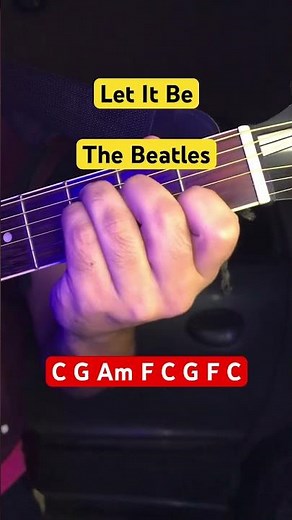 Let It Be #guitartutorial #letitbe #thebeatles