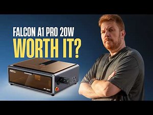 The Ultimate Desktop Laser? Creality Falcon A1 Pro Setup & Review