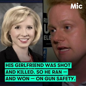 80K views · 1.7K reactions | After his girlfriend was shot and killed live on air, this Democrat ran on a platform of gun safety — and won. | Mic | Facebook