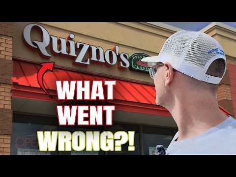 The rise and fall of Quizno's Subs - 5,000 stores to bankruptcy?