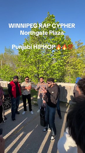 Winnipeg Rap Cypher at Northgate Plaza | Punjabi Hip-Hop Artist Joshan