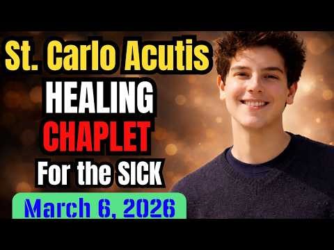St Carlo Acutis HEALING Chaplet 🙏 A Miracle Within 5 Minutes 🙏 Make the Impossible Possible 🙏