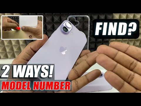 how to find your iphone 17 or 17 pro max model number?