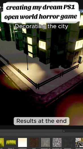 creating my dream PS1 Horror game 🔥#gamedeveloper #retrogaming #psx #ps1 #ps1games #indiegame
