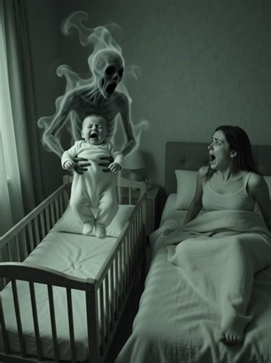 The Shadow That Took My Baby — CCTV Caught It All 😱 | Real Night Vision Footage A mother's worst nightmare — captured on a bedroom security camera. At 2:47 AM, something descended from the ceiling toward her sleeping baby. What the CCTV recorded will haunt you forever. 😰 This footage will make you check every corner of your home tonight. Share this with every parent you know. 🙏 Do you believe what you just saw? Drop a 😱 in the comments. #CCTVFootage #SupernaturalCaught #HorrorReels #ScaryVid