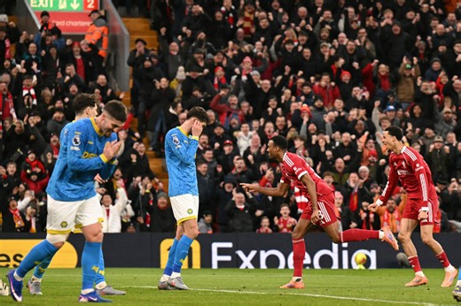 Liverpool 2 Wolves 1: Battling display as Wolves push champions in latest defeat