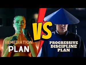 Remediation vs Progressive Discipline Plan