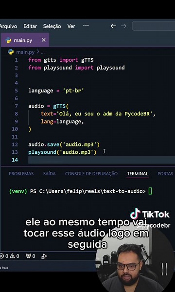 Muito simples 🐍👨🏽‍💻 . . . #programaçao #programacao #desenvolvedor #desenvolvedores #desenvolvedoresweb #desenvolvimentoweb #django #djangopython #pythondjango #cienciasdacomputação #análisedesistema #analisedesistemas #ti #dev #tech #tecnologia #tecnologiadainformaçao #backend #frontend #vidadesuporte #tidadepressao #python #python3 #pythonprogramming #programadorpython #programadorpythonbr #devpython #pythonbrasil