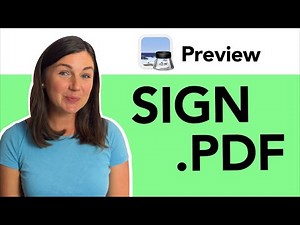 Preview: How to Sign a .PDF Document on a Mac Using Preview