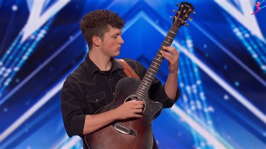 Alaska's Silas Luke Jones Has Wild Guitar Solo on AGT | World Best Talent