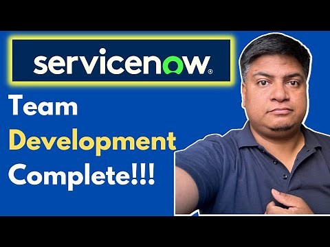ServiceNow Team Development Complete Tutorial