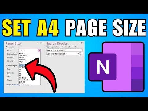 How To Set A4 Page Size In OneNote (2026) (Best Method)