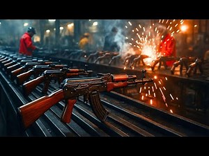 Inside the AK-47 Manufacturing Factory: From Raw Steel to the Iconic Rifle (Full Process)